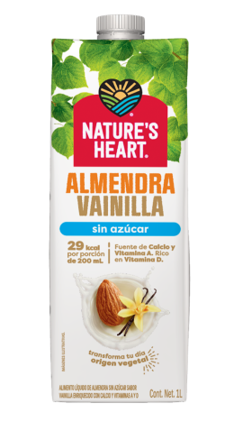 NATURE'S HEART® Bebida de Almendra extra cremosa caja 12x1l